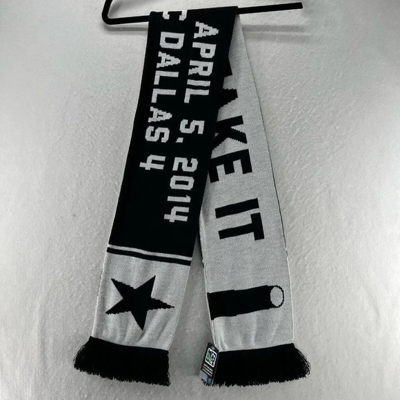 Ruffneck Scarves OS Texas Derby Houston Dynamo FC & FC Dallas MLS Winter Black - Picture 4 of 6